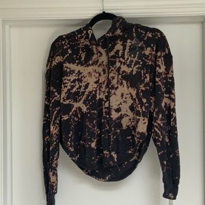 Free People movement hooded top